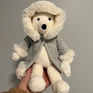 Jellycat Parkie Polar Bear NWOT